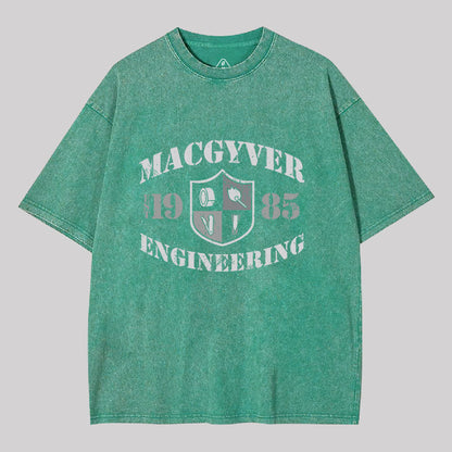 MacGyver Engineering Washed T-shirt