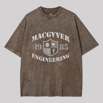 MacGyver Engineering Washed T-shirt