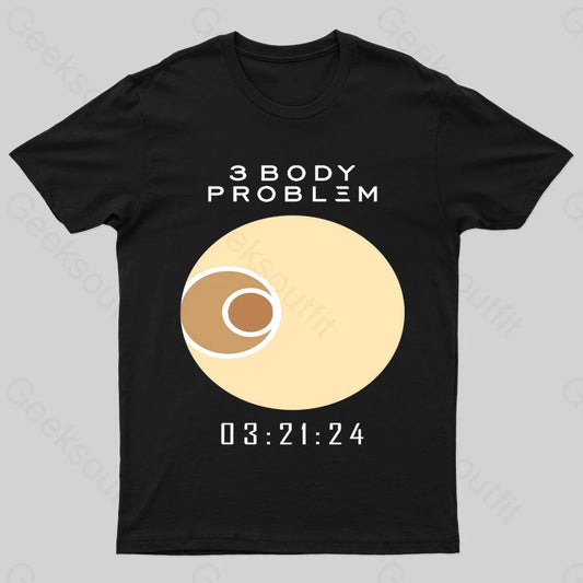 3 Body Problem Nerd T-Shirt Black / S