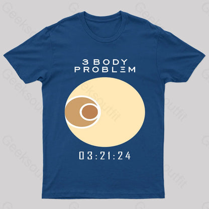 3 Body Problem Nerd T-Shirt Navy / S