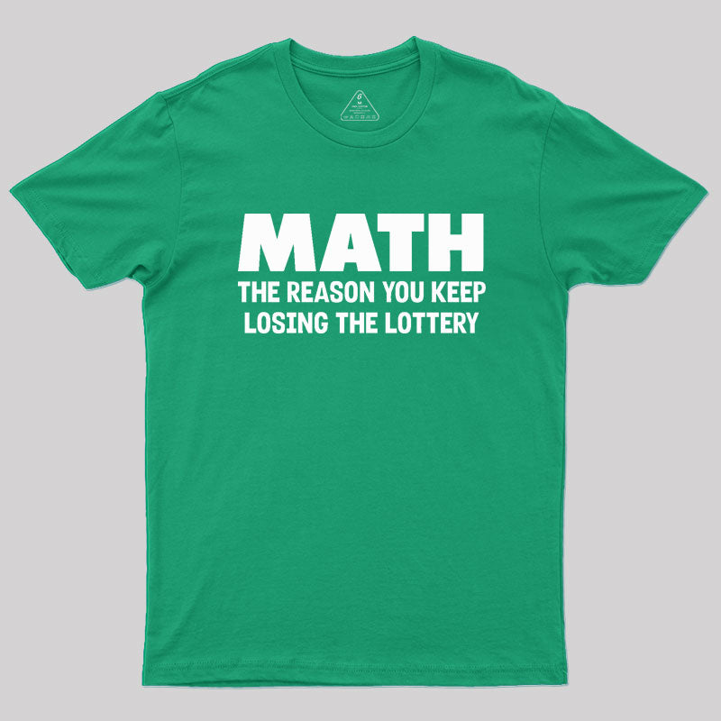 MATH the reason Geek T-Shirt