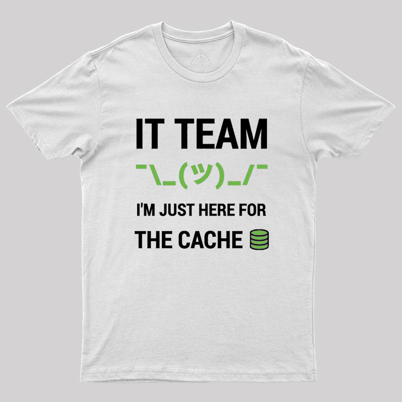 I'm Just Here For The Cache T-Shirt