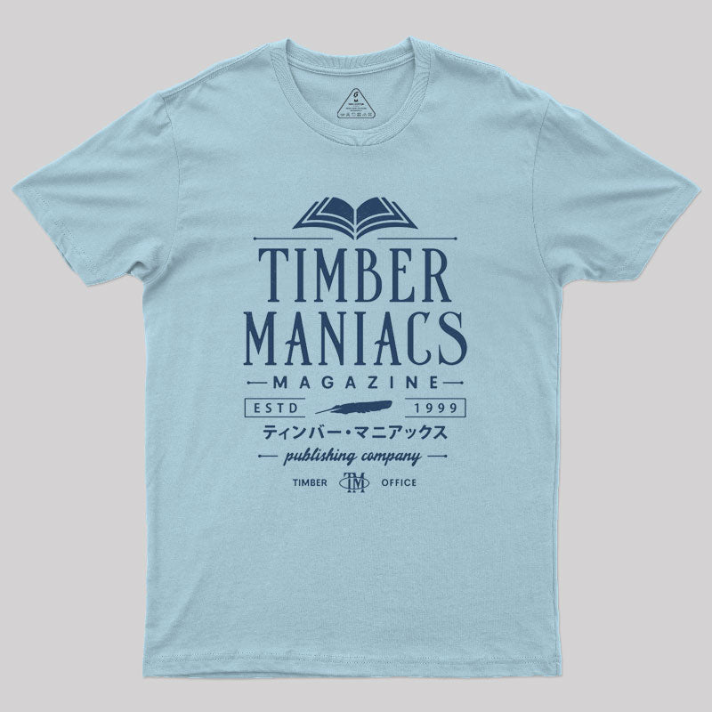 Timber Maniacs Vintage Geek T-Shirt