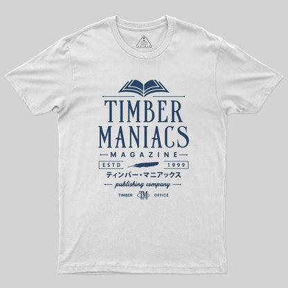 Timber Maniacs Vintage Geek T-Shirt