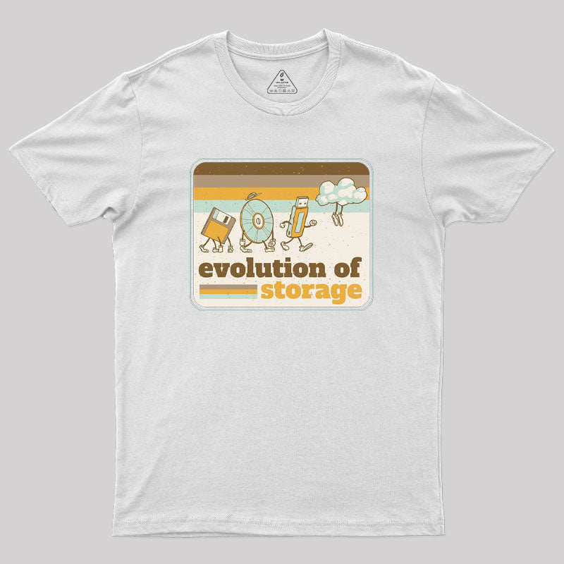 Evolution of Storage Geek T-Shirt