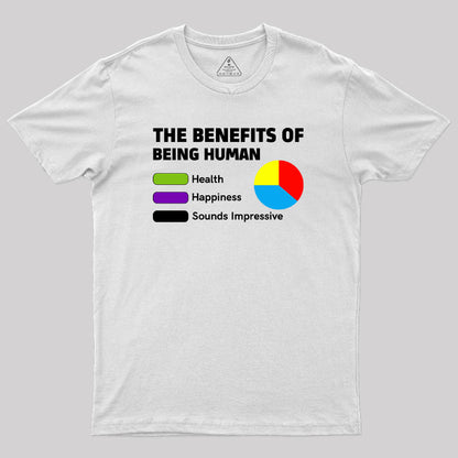 The Benefits of Being Human Geek T-Shirt