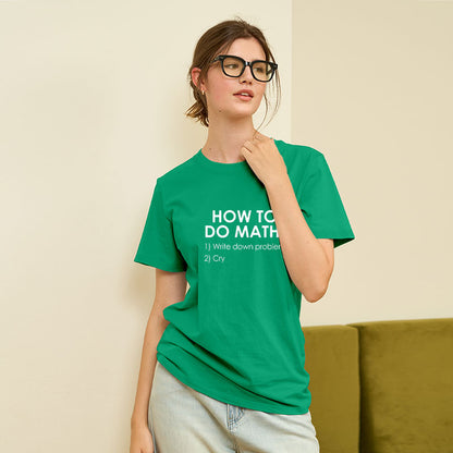 How to Do Math Geek T-Shirt