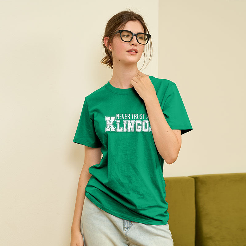 Never Trust A Klingon Geek T-Shirt