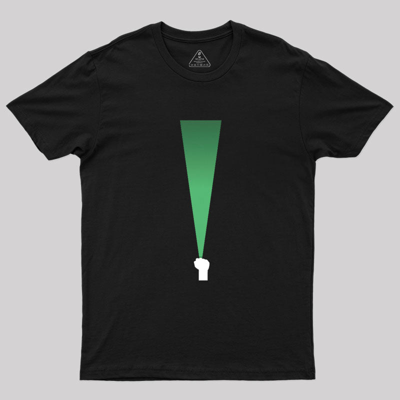 Minimalist Green Lantern Geek T-Shirt