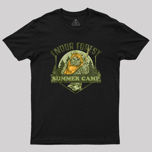 Endor Forest Summer Camp Geek T-Shirt