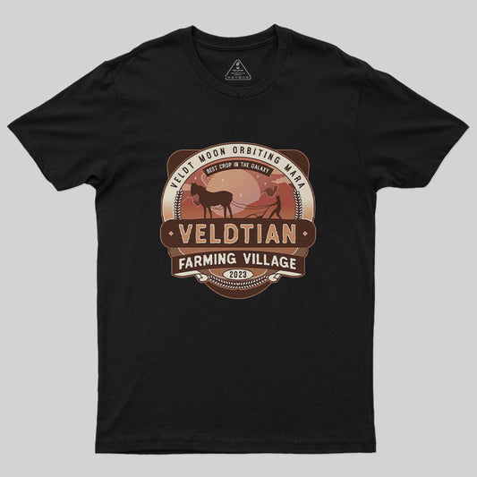 Veldtian Farming Village Emblem Geek T-Shirt