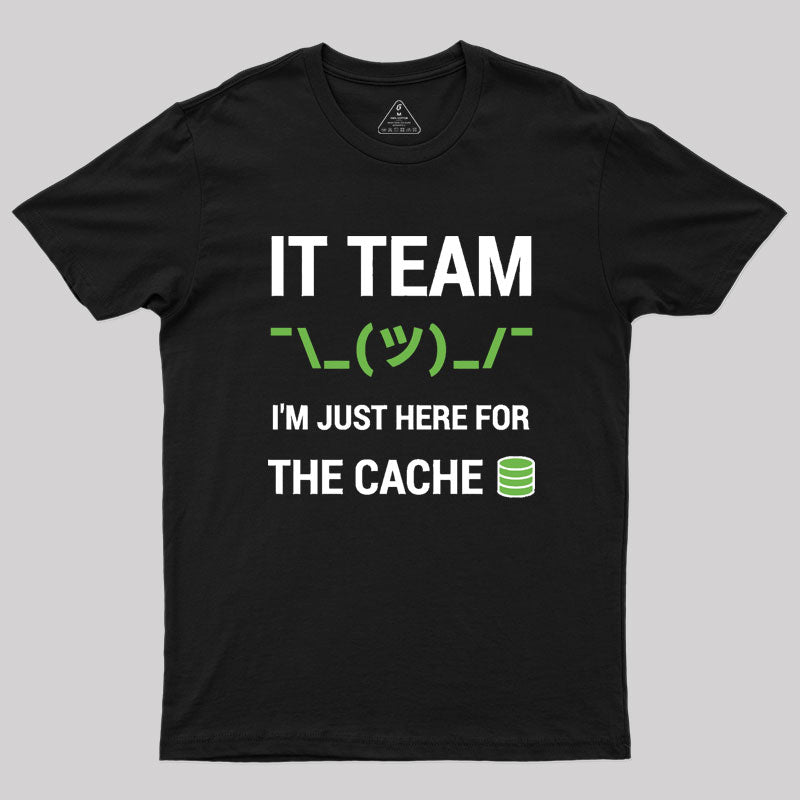 I'm Just Here For The Cache T-Shirt