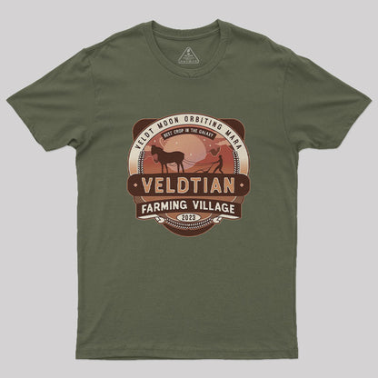 Veldtian Farming Village Emblem Geek T-Shirt