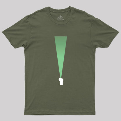 Minimalist Green Lantern Geek T-Shirt