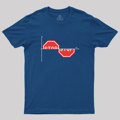 Stop Sine Geek T-Shirt