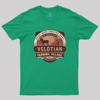 Veldtian Farming Village Emblem Geek T-Shirt