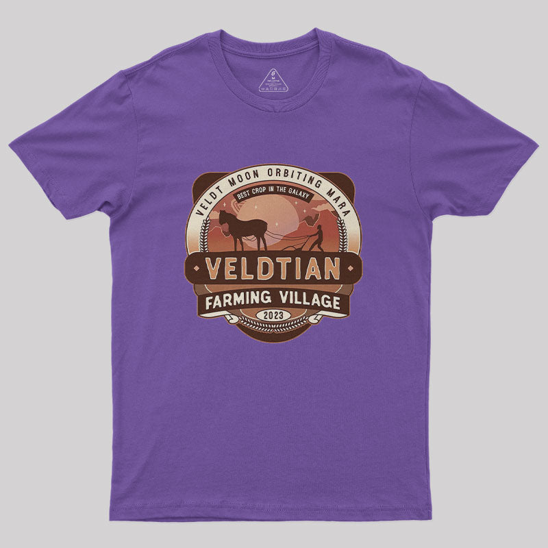 Veldtian Farming Village Emblem Geek T-Shirt