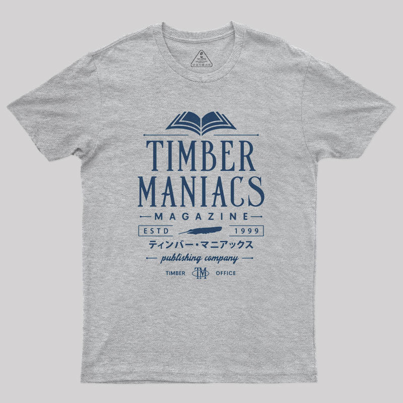 Timber Maniacs Vintage Geek T-Shirt