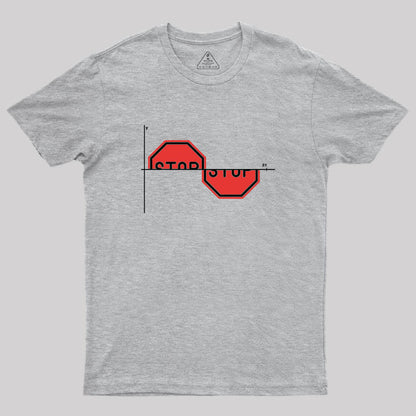 Stop Sine Geek T-Shirt