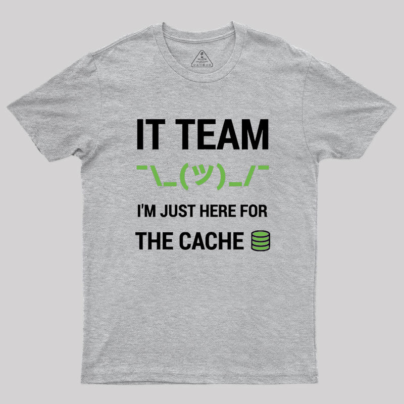 I'm Just Here For The Cache T-Shirt