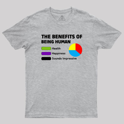 The Benefits of Being Human Geek T-Shirt