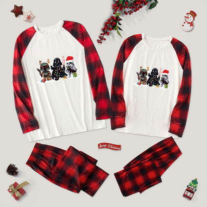 Scifi Soldier Family Christmas Pajama Sets