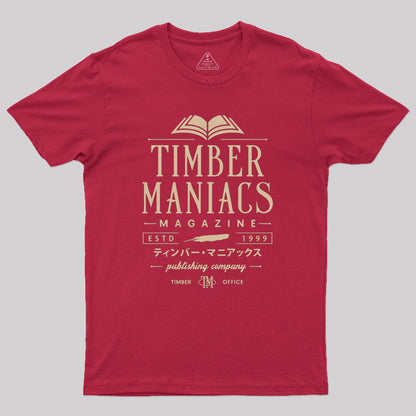 Timber Maniacs Vintage Geek T-Shirt