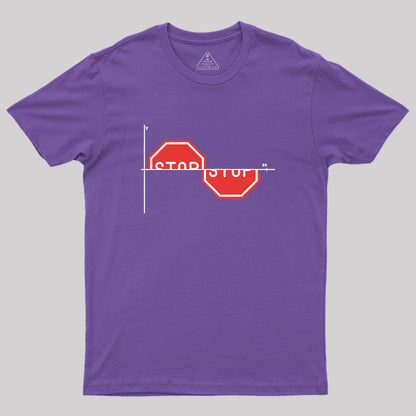 Stop Sine Geek T-Shirt