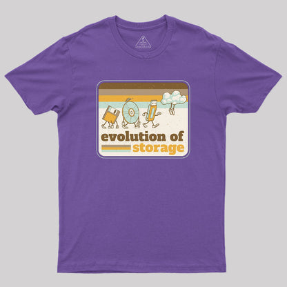 Evolution of Storage Geek T-Shirt