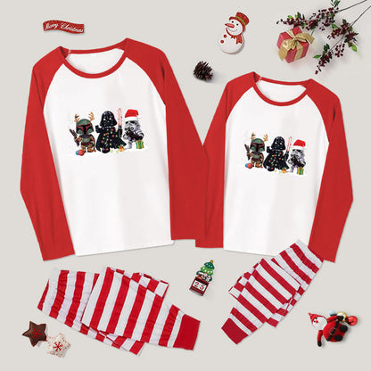 Scifi Soldier Family Christmas Pajama Sets