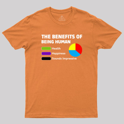 The Benefits of Being Human Geek T-Shirt