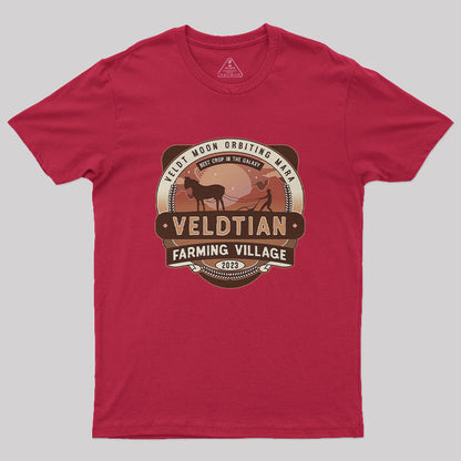 Veldtian Farming Village Emblem Geek T-Shirt