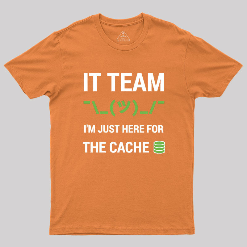 I'm Just Here For The Cache T-Shirt