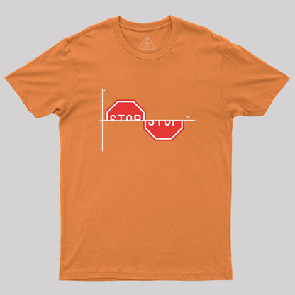 Stop Sine Geek T-Shirt