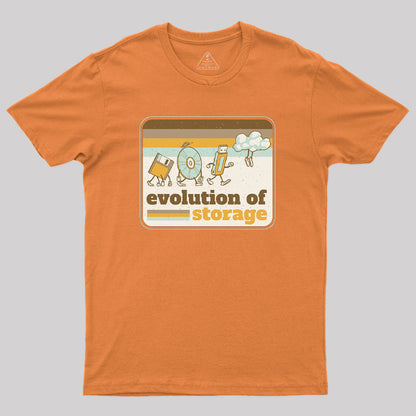 Evolution of Storage Geek T-Shirt