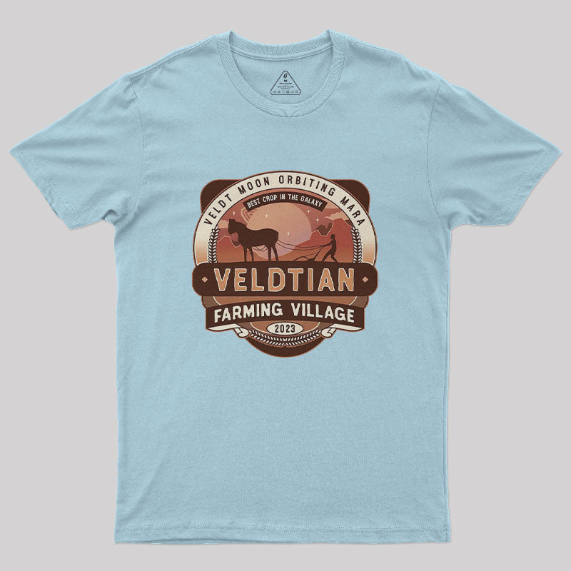 Veldtian Farming Village Emblem Geek T-Shirt