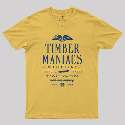 Timber Maniacs Vintage Geek T-Shirt