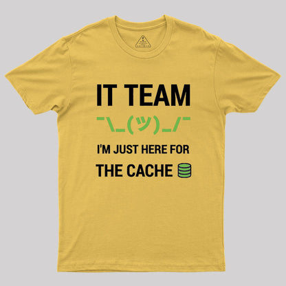 I'm Just Here For The Cache T-Shirt