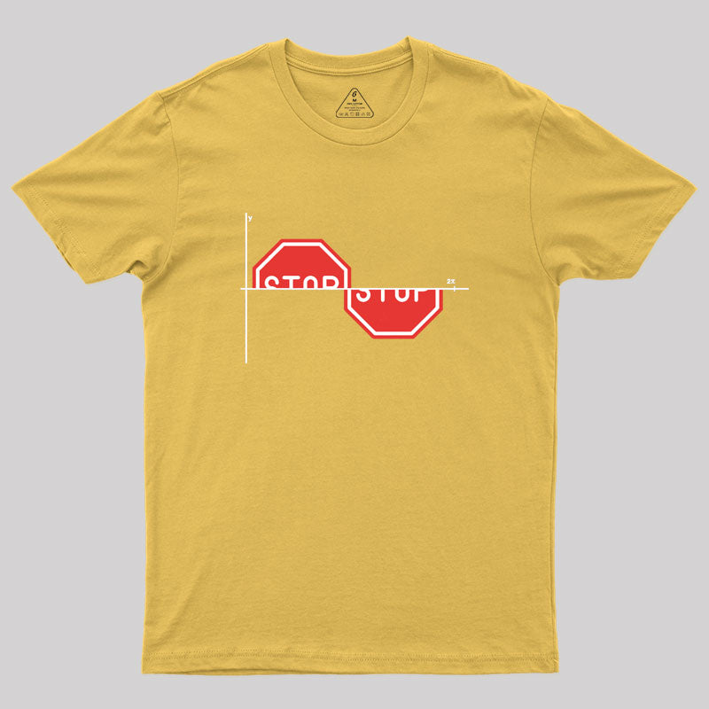 Stop Sine Geek T-Shirt