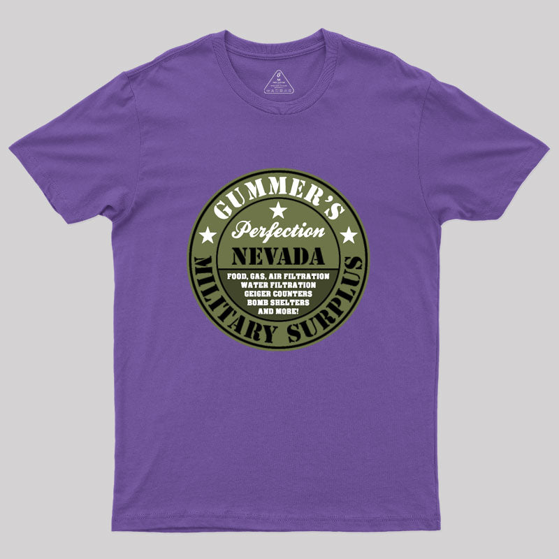 Gummer's Military Surplus Geek T-Shirt