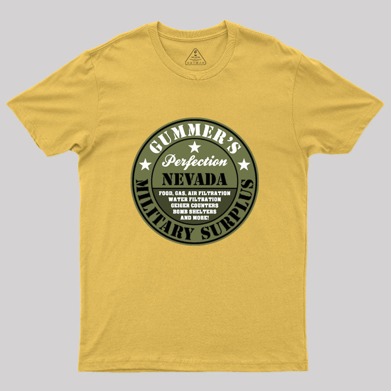 Gummer's Military Surplus Geek T-Shirt