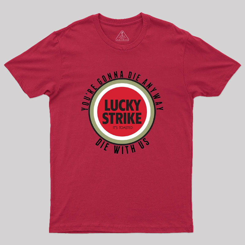 Lucky Strike Pitch Geek T-Shirt