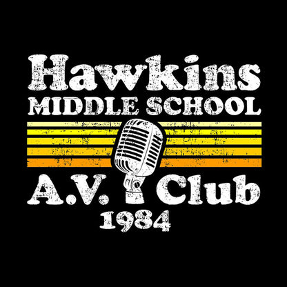 Hawkins Middle School A.V. Club Geek T-Shirt