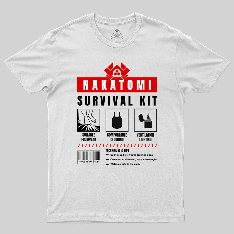 Nakatomi Survival Kit T-Shirt