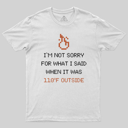 110¨H Outside T-Shirt