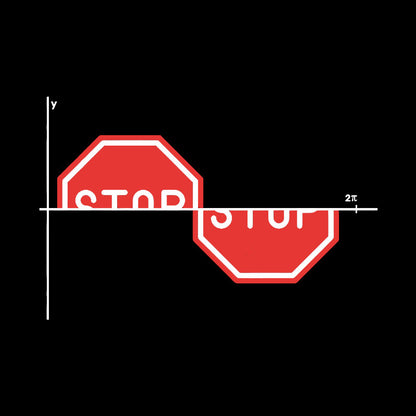 Stop Sine Geek T-Shirt