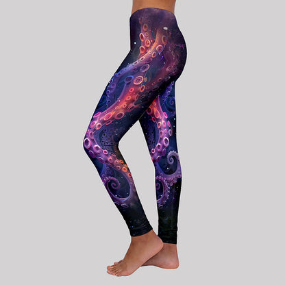 Fantasy Octopus Geek Leggings