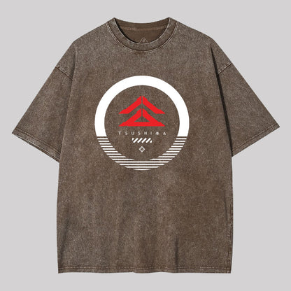 Honor Tsushima Geek Washed T-shirt