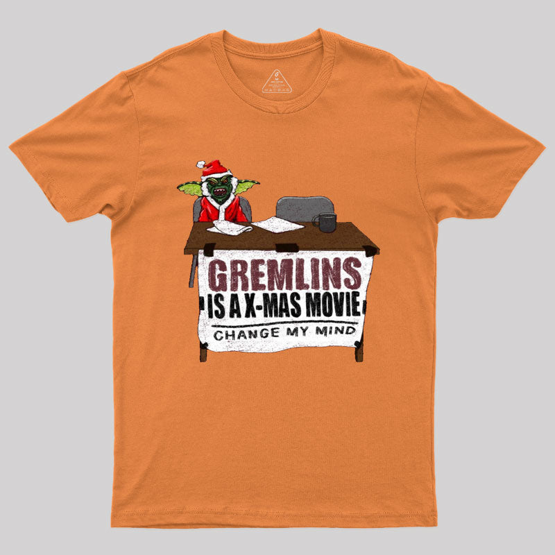 Gremlins Is A Christmas Movie T-Shirt