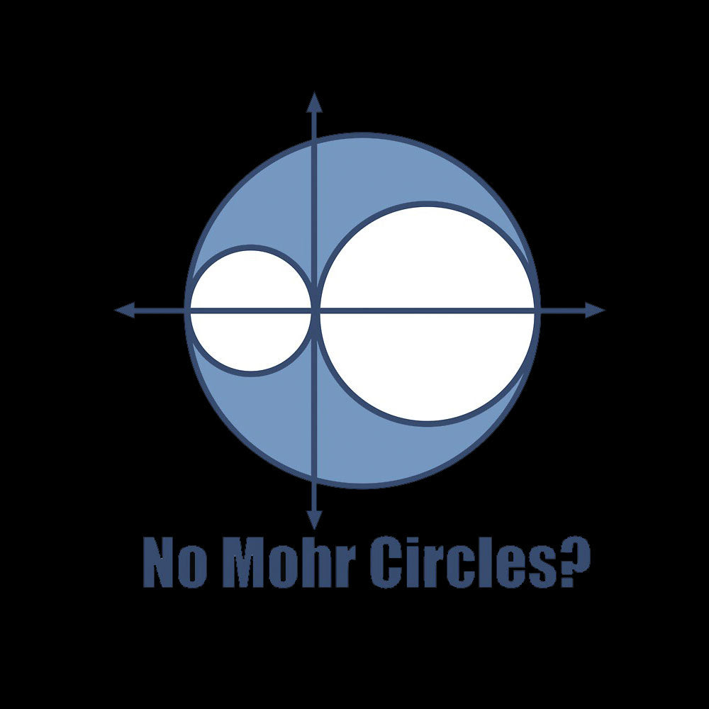 Geeksoutfit Mohr's Circle Engineering Meme Nerd T-Shirt for Sale online